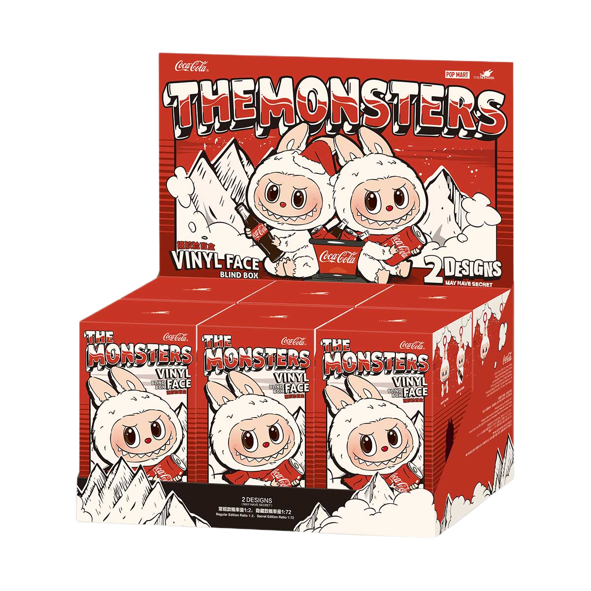 LABUBU MONSTERS COCA-COLA SERIES –  6 BOX