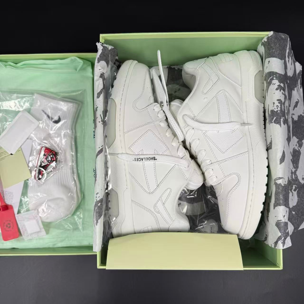 OFF-WHITE OUT OF OFFICE “OOO” CALF LEATHER WHITE - Image 3