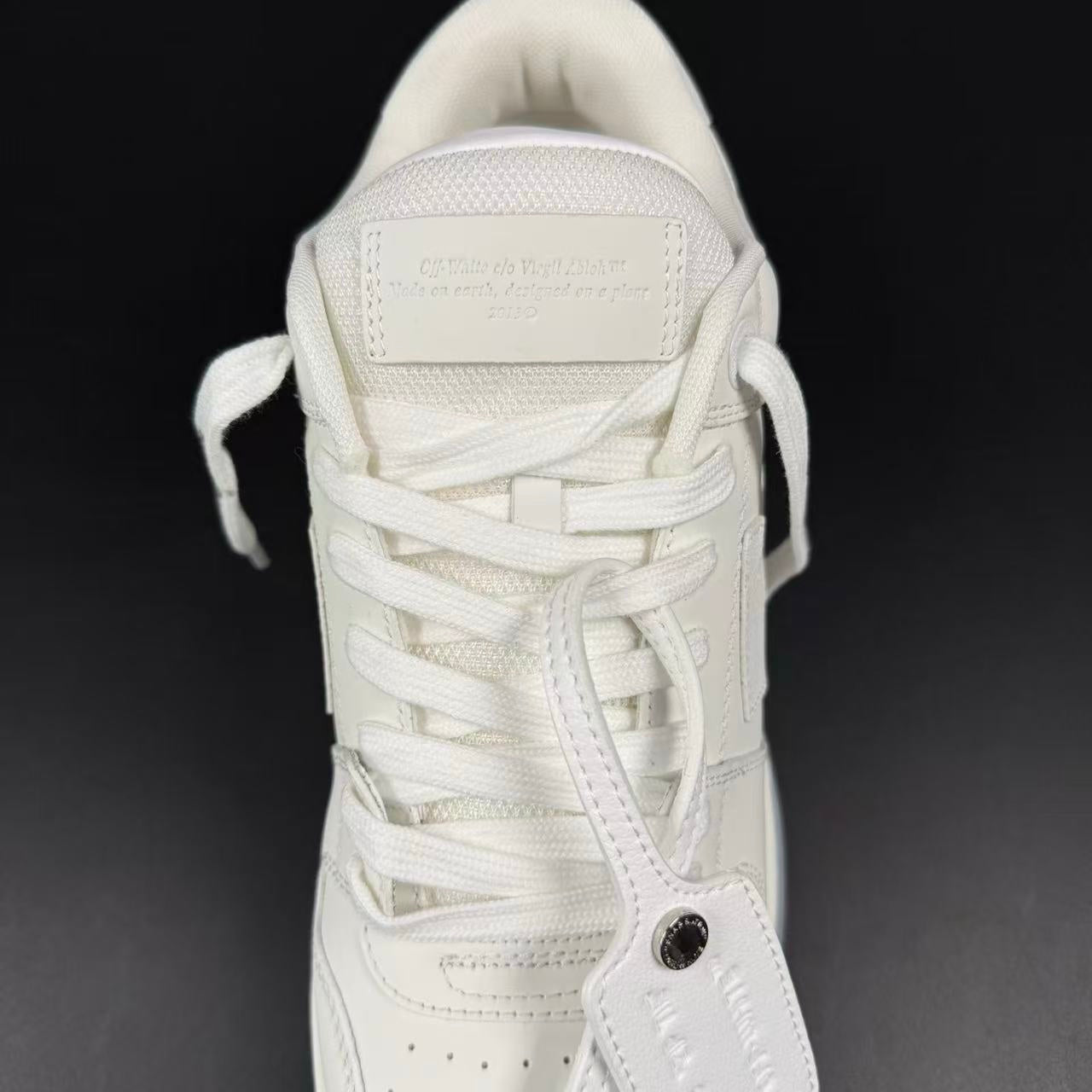 OFF-WHITE OUT OF OFFICE “OOO” CALF LEATHER WHITE - Image 8