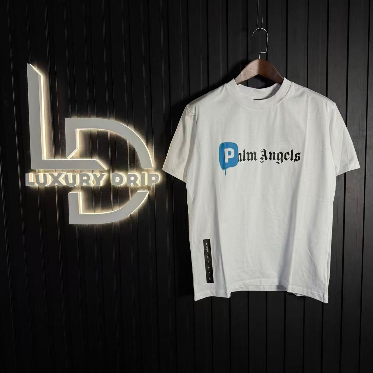 PALM T-SHIRT - BLUE - Image 2