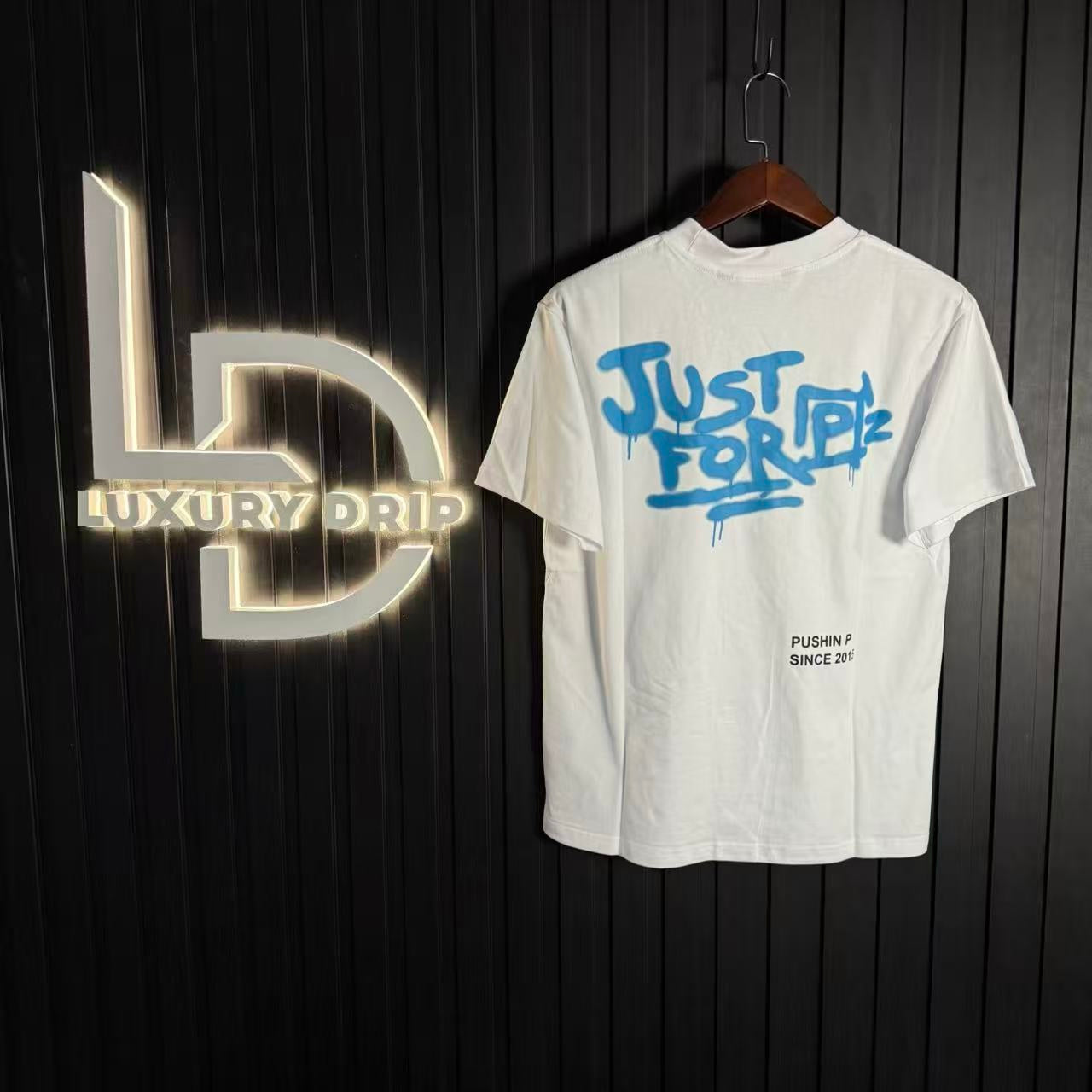 PALM T-SHIRT - BLUE - Image 3